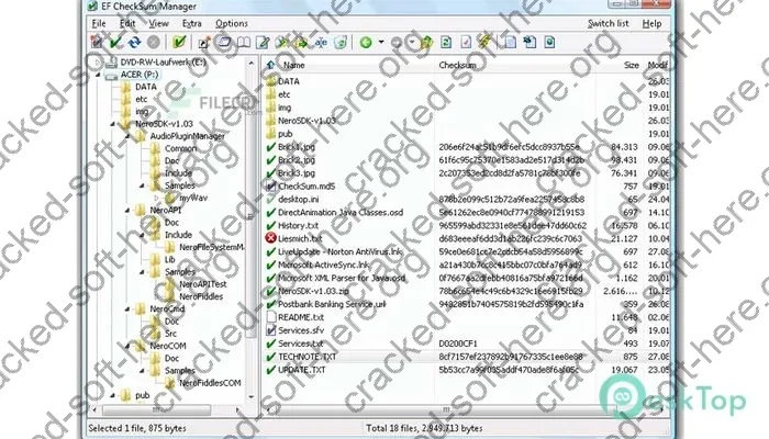 EF Checksum Manager Crack 24.08 Free Download