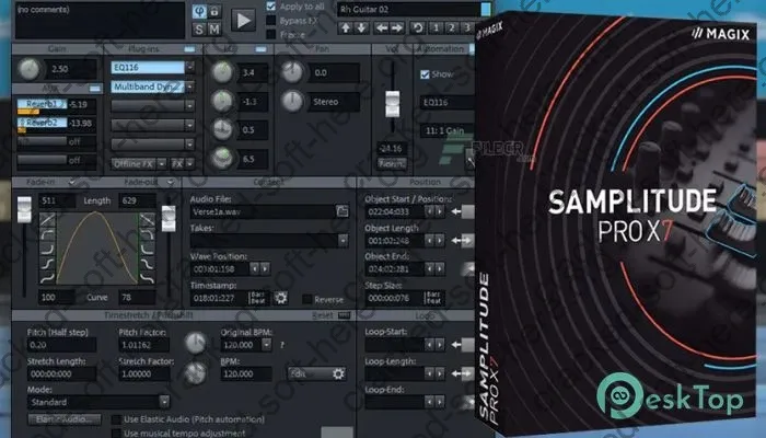 Magix Samplitude Pro X7 Suite Crack 18.2.2.22564 Free Download